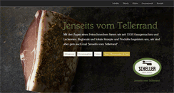 Desktop Screenshot of fleischerei-scheller.de